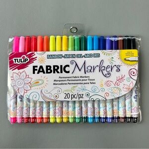NWT - Tulip Fabric Marker Multicolor 20 Pack Sewing Arts & Crafts Quilting